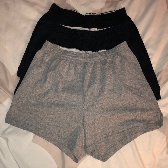 Soffe Shorts (2 black, 1 grey) - Picture 2 of 3